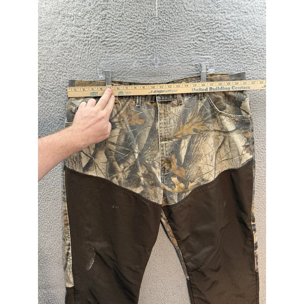Wrangler Jeans Mens 44x25 Camouflage Pro Gear‎ Brush Guard Realtree Hardwoods *